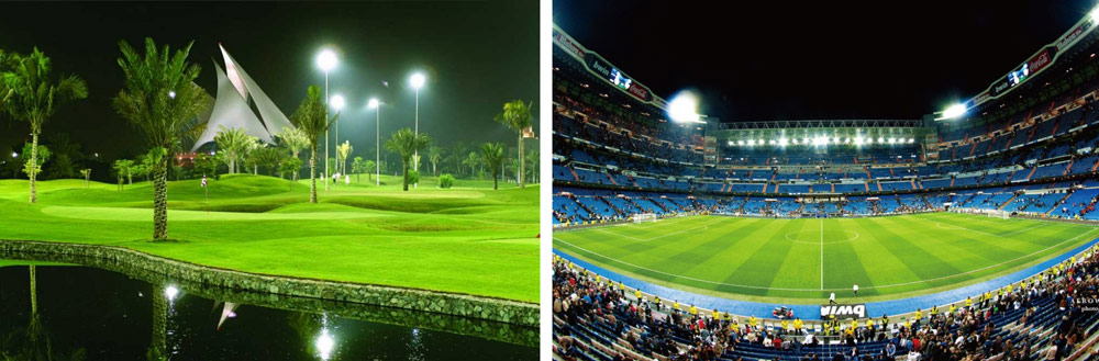 led-flood-lights-for-golf-course-and-football-field