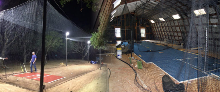 How to Illuminate Backyard & Indoor Batting Cage with LED Lights