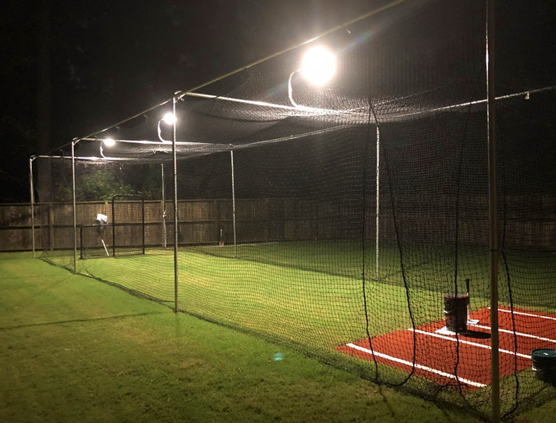 batting cages for backyard Backyard batting cage : batting cage nets ...