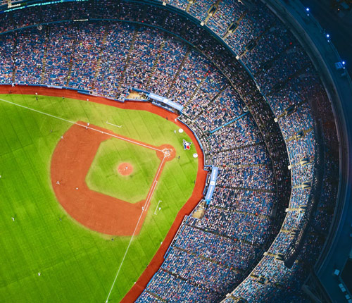 Datapath is a big hit with baseball stadium store's LED halo